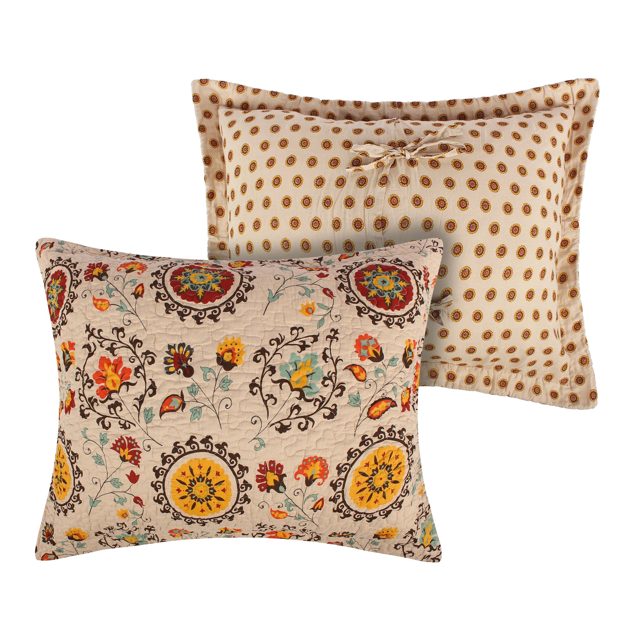 Andorra 100% Cotton Quilt Set, MULTI, alternate image number 5