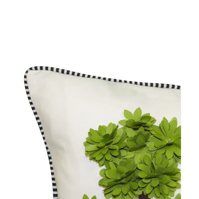 Dimensional Indoor Outdoor Potted Topiary 13X25 Decorative Pillow, , alternate image number 3