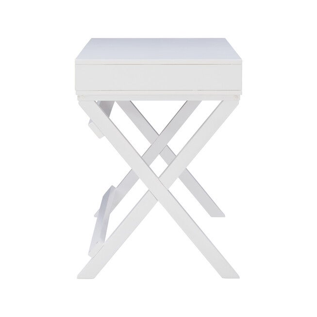 Peggy White Writing Desk, , alternate image number null