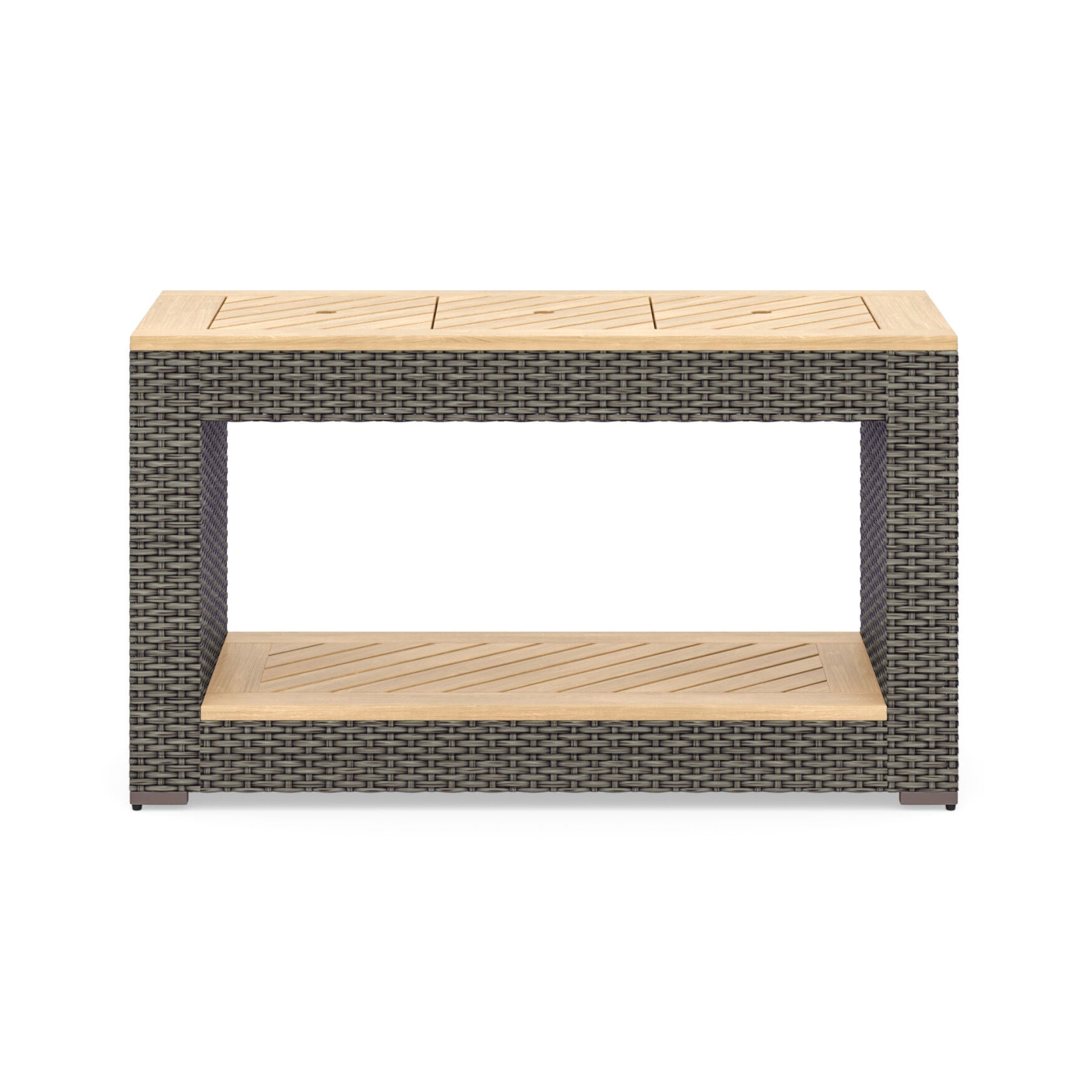 Boca Raton Outdoor Sofa Table, BROWN, hi-res image number 0