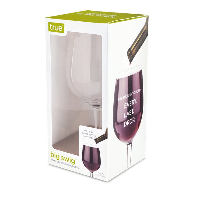 Big Swig: Full Bottle Wine Glass, , alternate image number 5