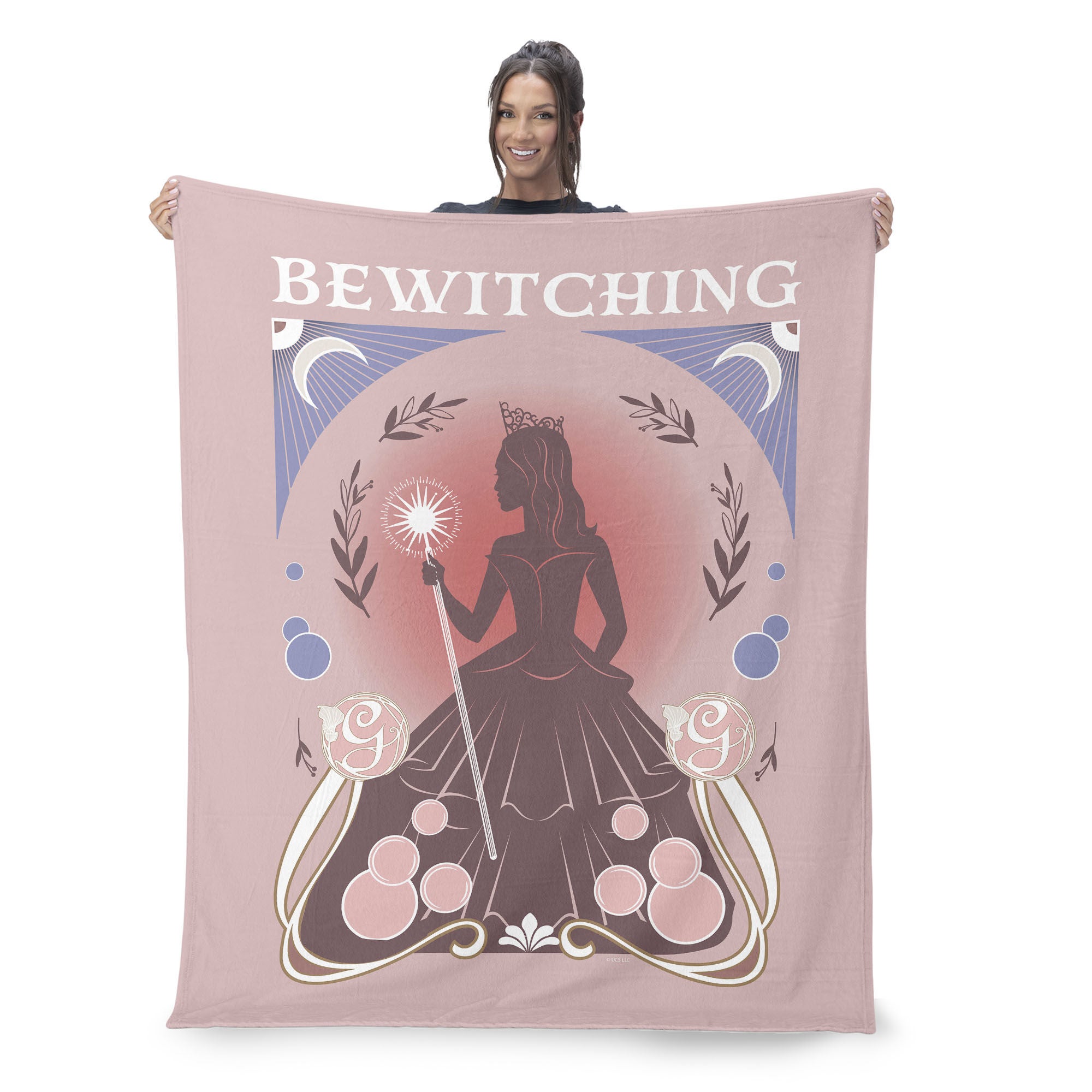 Wicked Bewitching Silk Touch Sherpa Throw Blanket 50x60 inches, BEWITCHING, on-hover image number 1