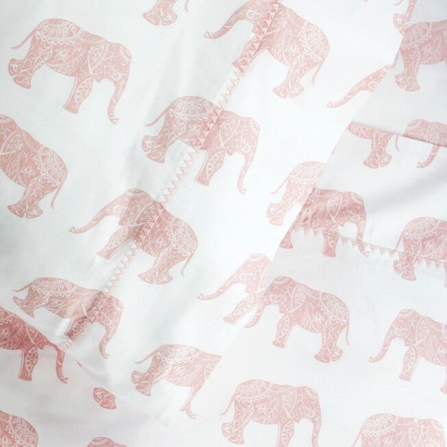 Elephant Cotton Sheet Set, , alternate image number 4