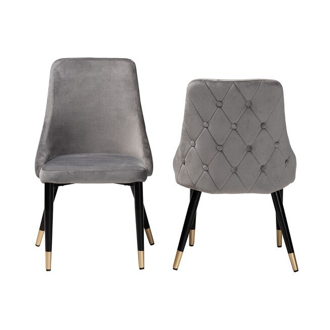 Giada Contemporary Glam And Luxe 2-Piece Dining Chair Set, , alternate image number 8