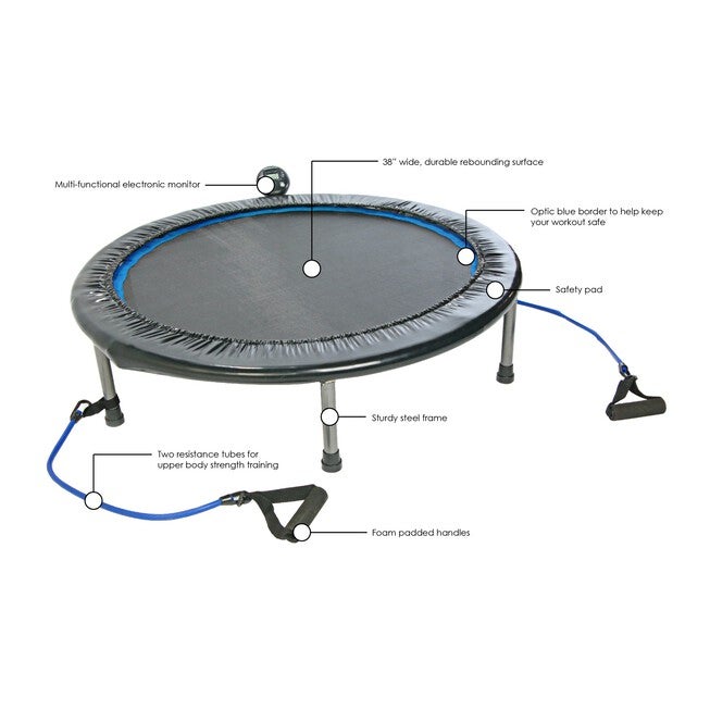 Stamina InTone Plus 38 inches Trampoline, , alternate image number 1