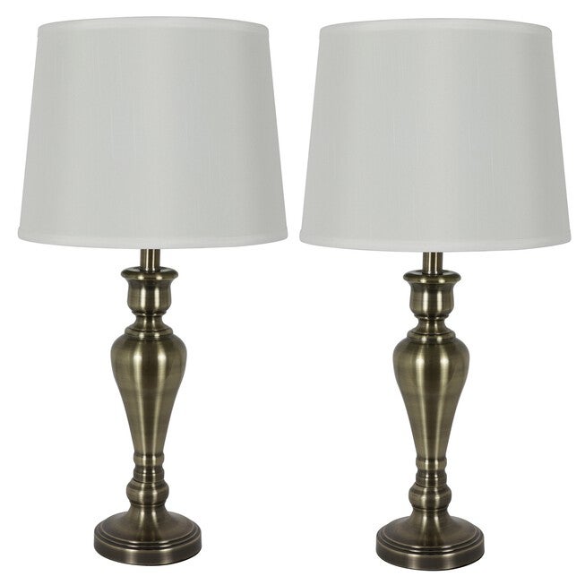 Antique Brass Touch Control 2-Pack Lamps, ANTIQUE BRASS, hi-res image number 0