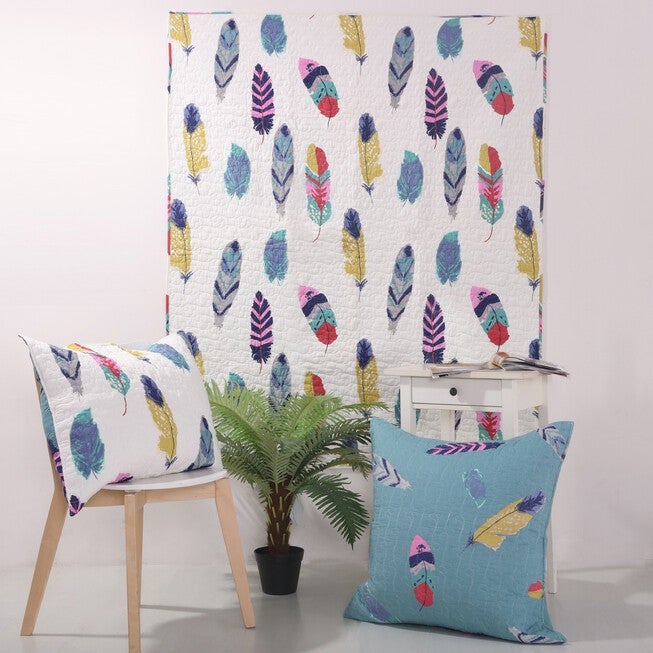Dream Catcher Quilted Throw Blanket, , alternate image number 3