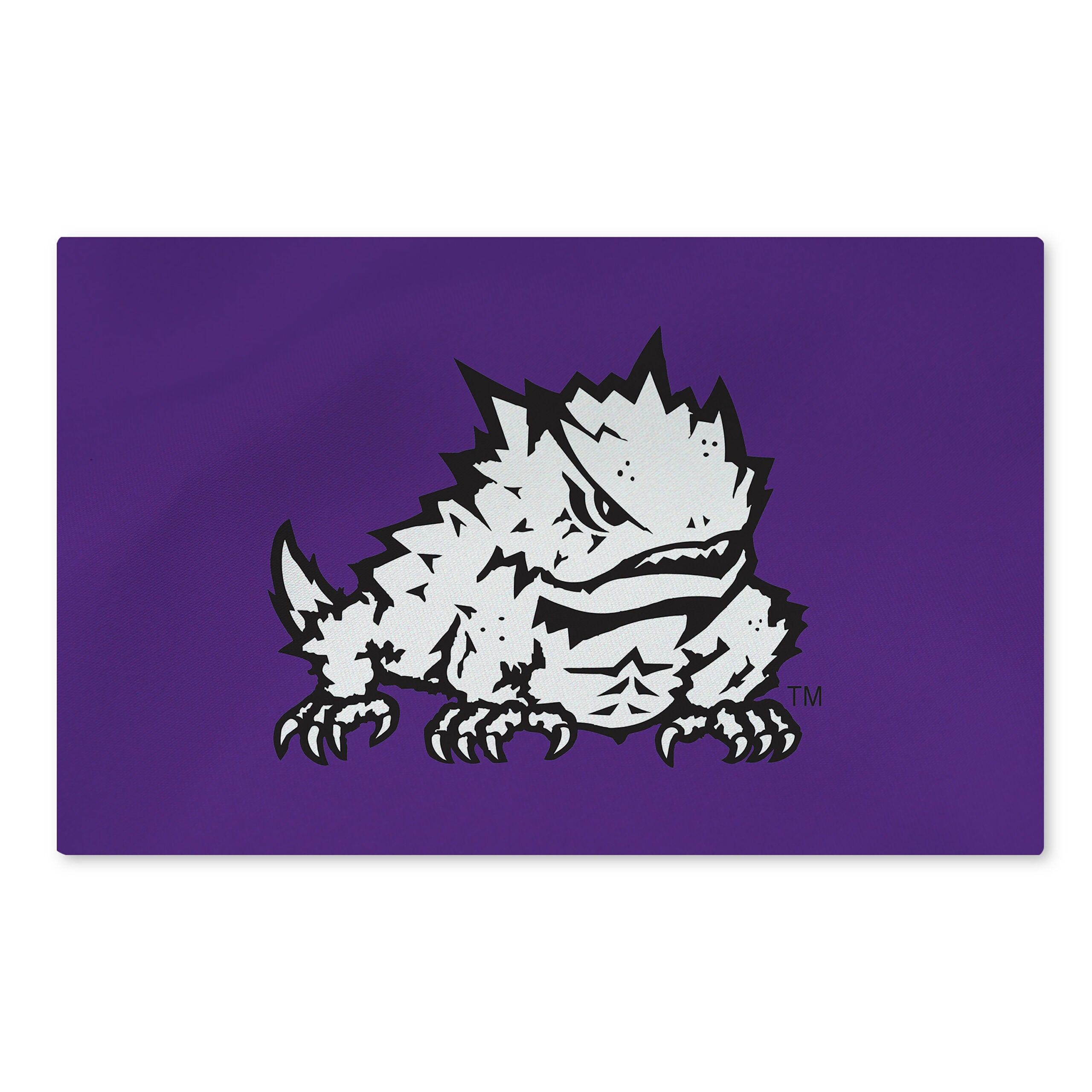 NCAA Logo Washable Rug 20x32 inches, TCU HORNED FROGS, hi-res image number 0