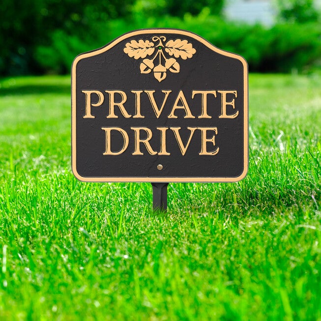 Private Drive Sign, , alternate image number 4