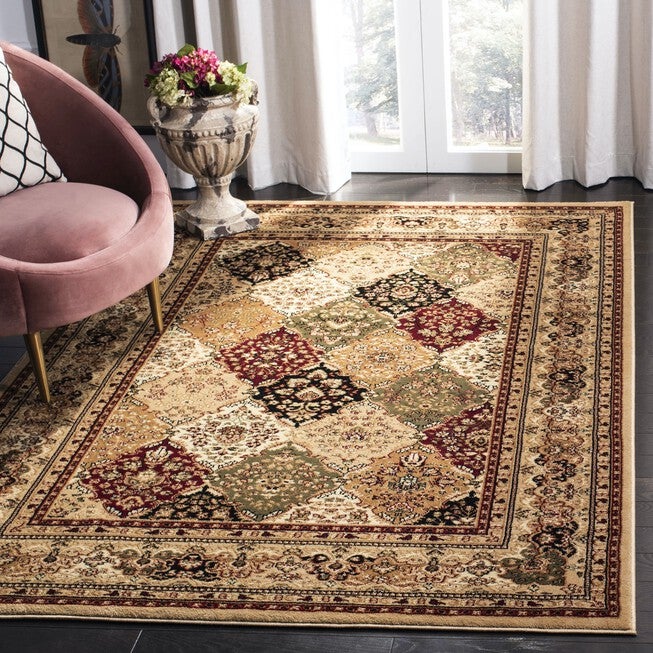 Lyndhurst 221 Multi / Beige 3'-3 inches X 5'-3 inches Small Rectangle Rug, , on-hover image number null