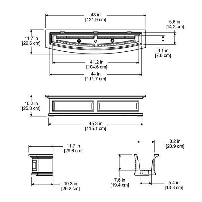Nantucket 4FT Window Box, , alternate image number 3