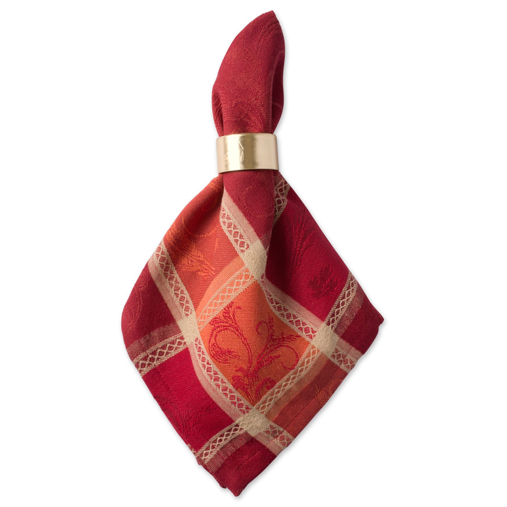 Harvest Wheat Jacquard Napkin, Set of 6, , alternate image number 4