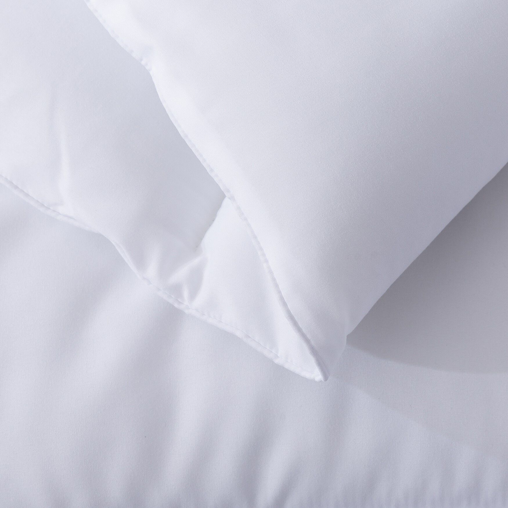 Subway Tile Down Alternative Comforter, White, , alternate image number 2