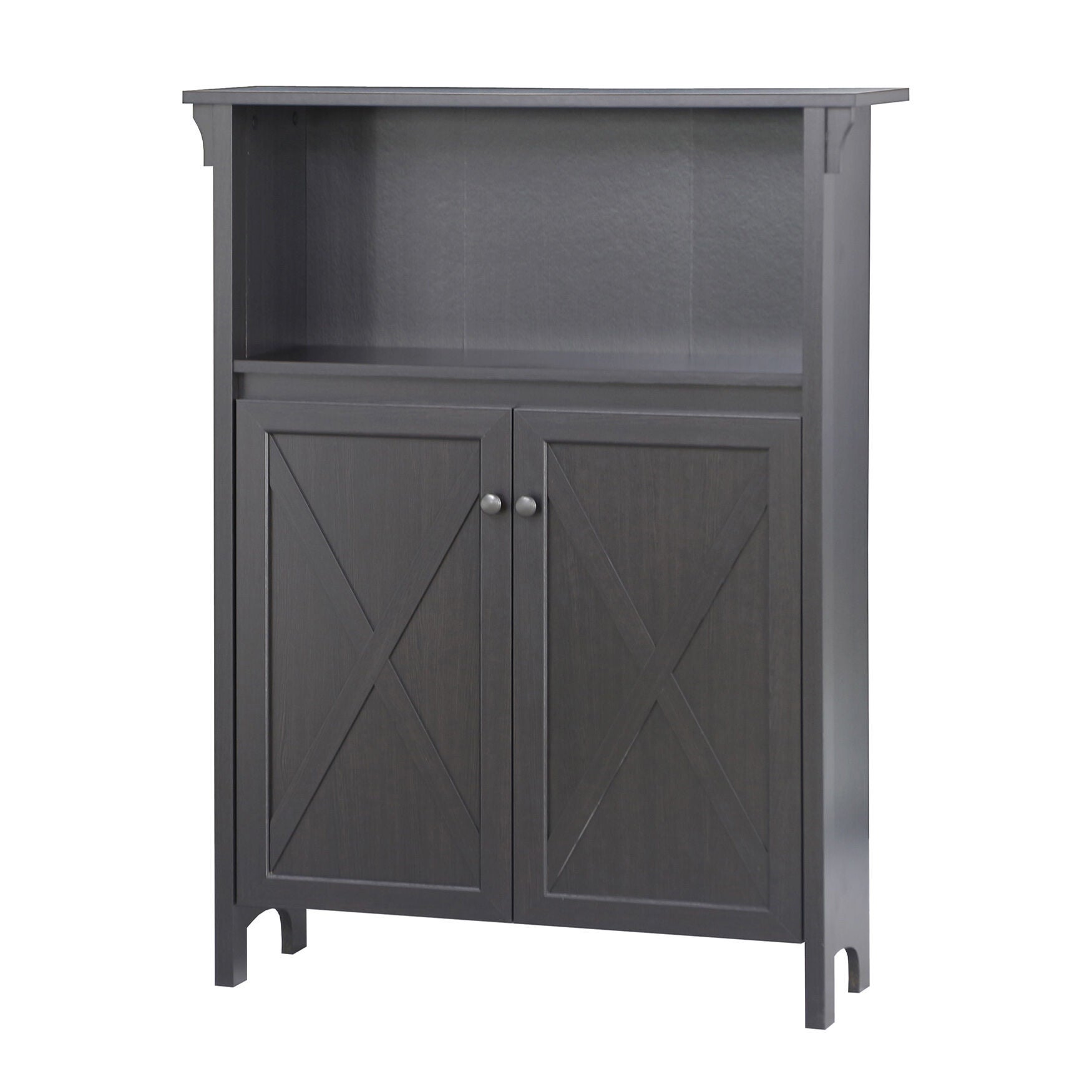 Hawksbury 2-Door Storage Cabinet Storagecabnt, ESPRESSO, hi-res image number 0