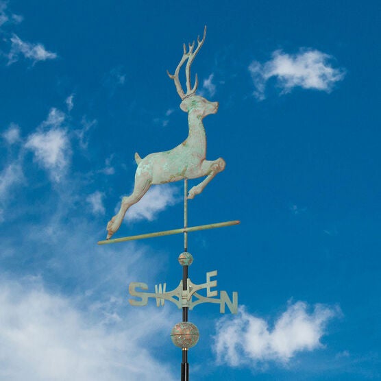 Copper Deer Weathervane, , alternate image number null