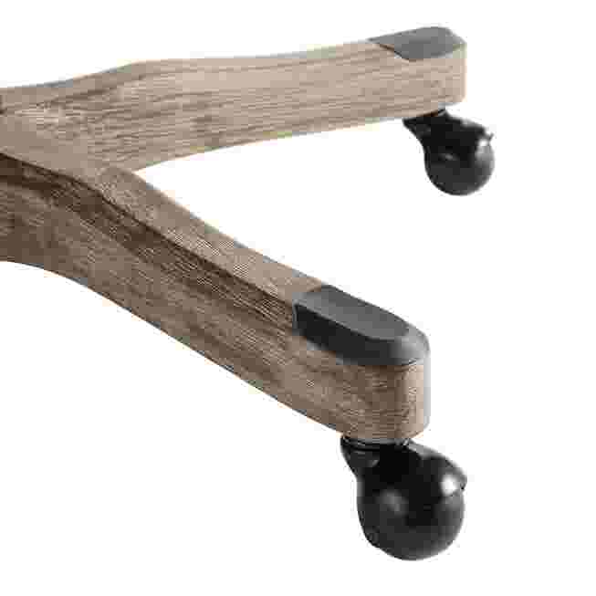 Chair base with caster wheels