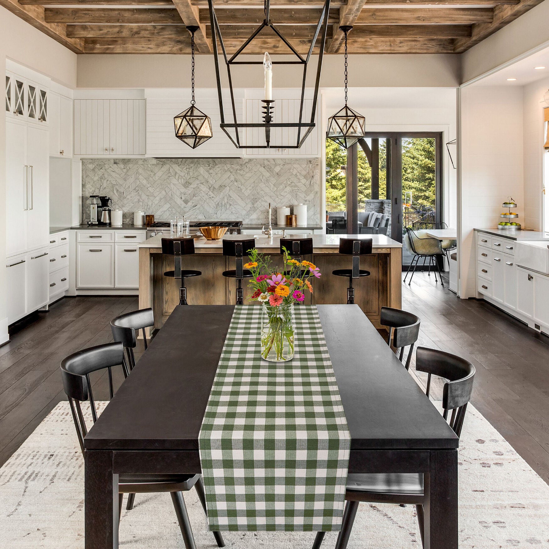 Buffalo Check Table Runner - 13-in x 48-in, , alternate image number 16