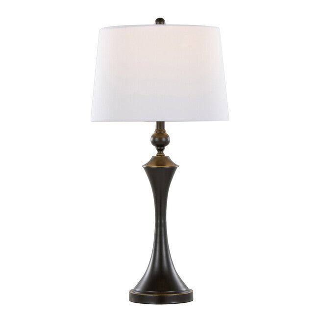 Flint 30.75 inches Metal Table Lamp With Usb - Set Of 2, , alternate image number null