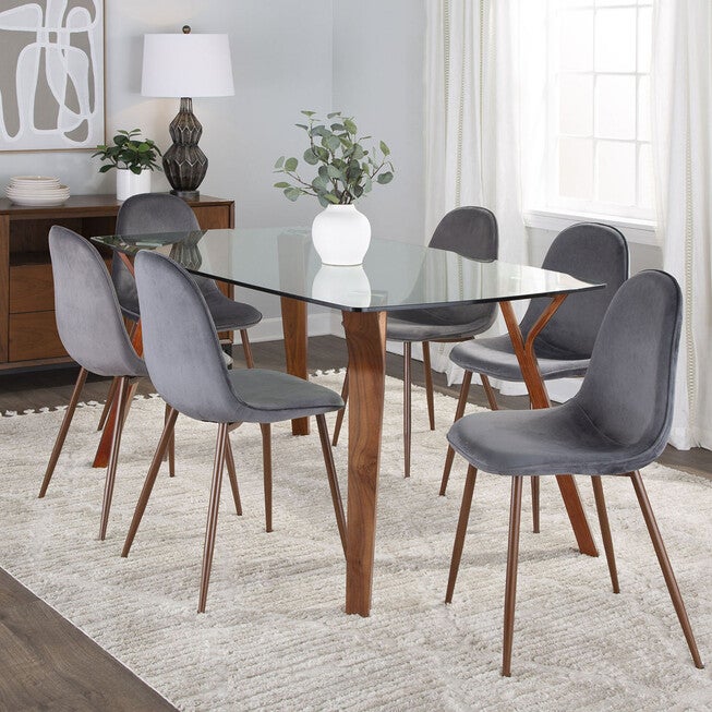 Folia Pebble Dining Set - 7 Piece, , alternate image number null
