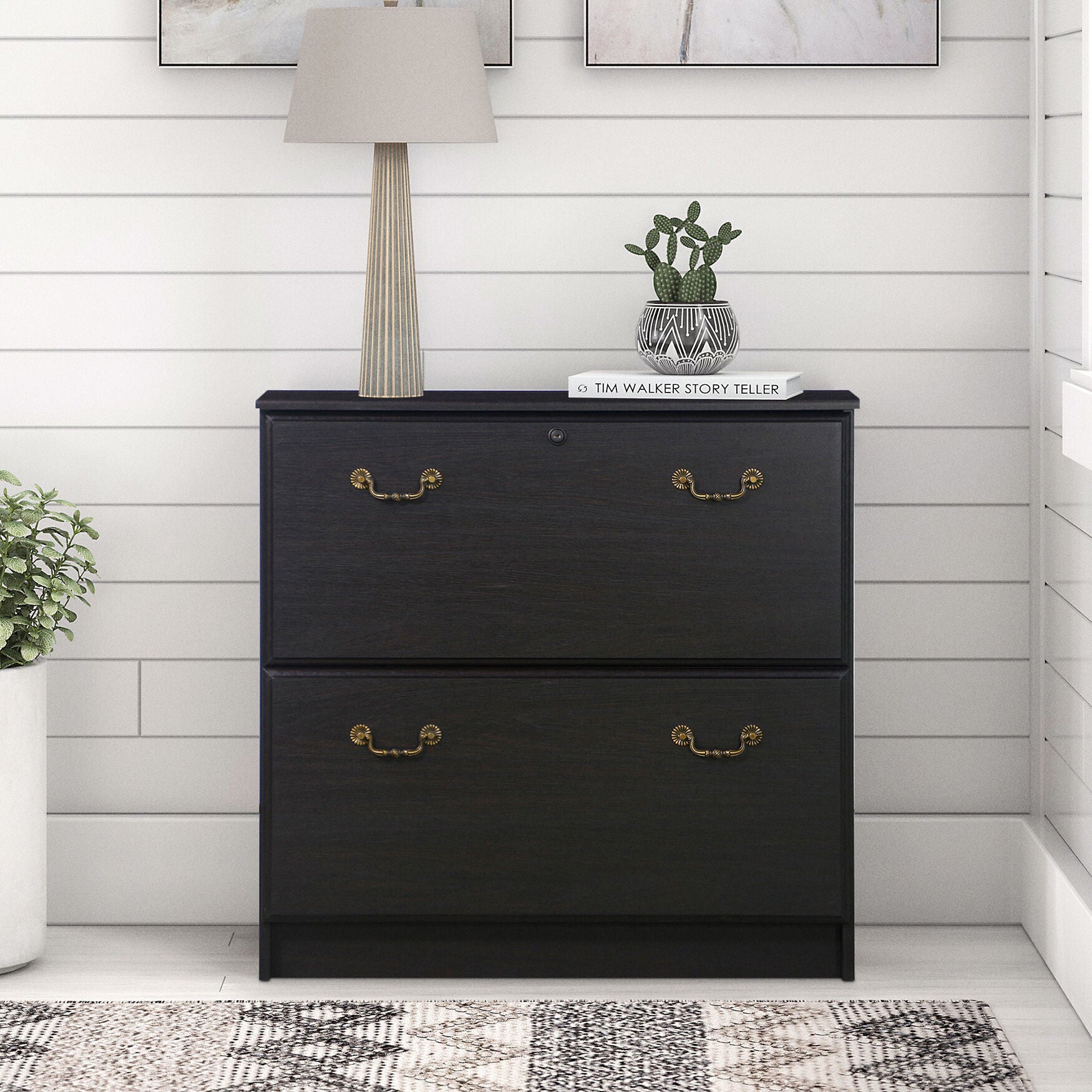 2 Drawer Lateral Filing Cabinets File Cabinet, , on-hover image number 1