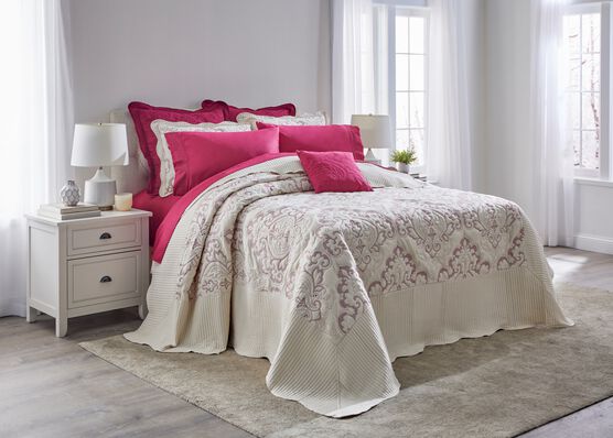 Amelia Bedspread, IVORY BERRY, hi-res image number null