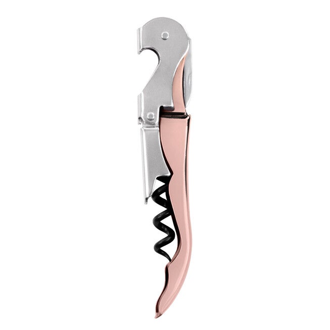Truetap Double Hinged Waiter'S Corkscrew By True In Black, COPPER, hi-res image number null