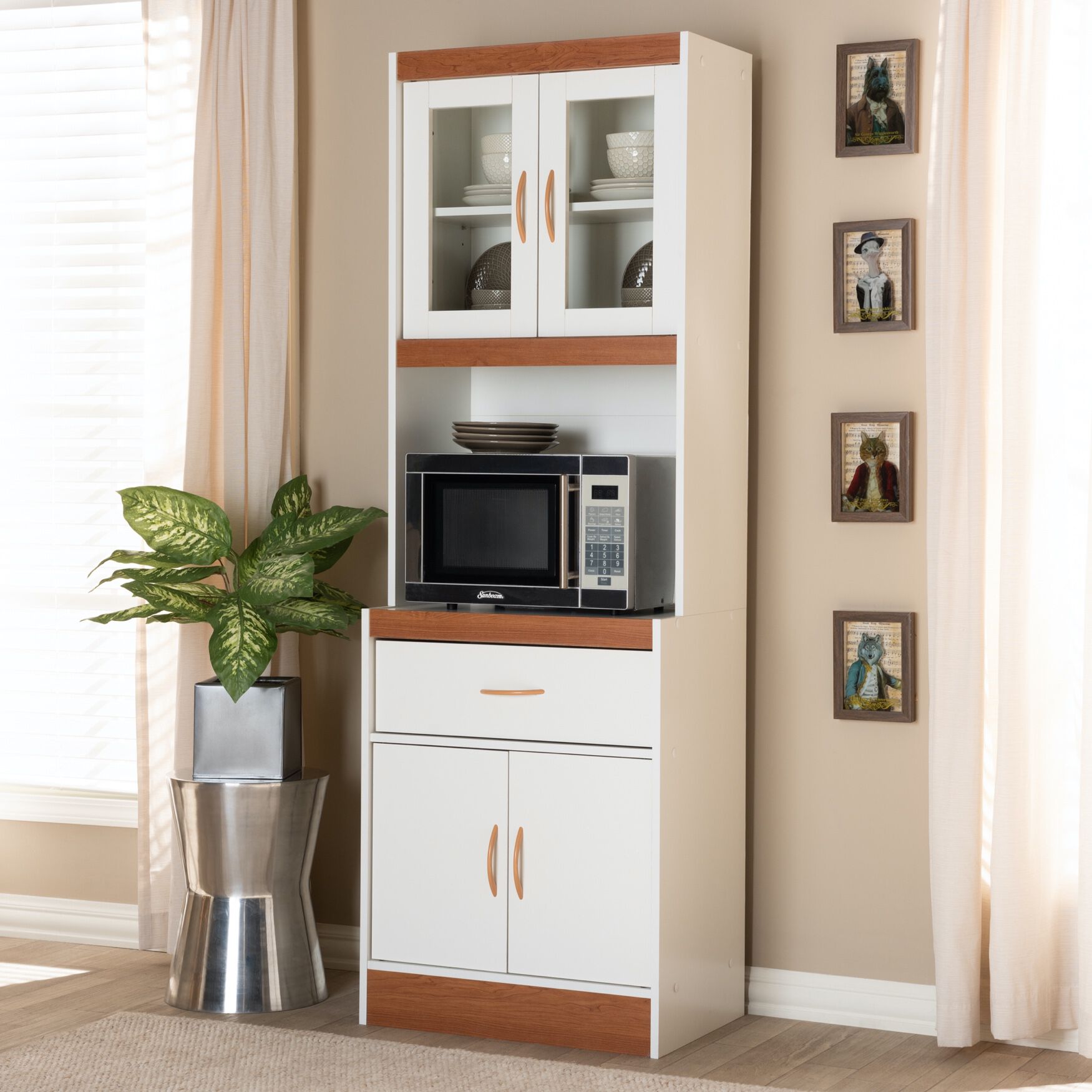 Laurana Kitchen Cabinet And Hutch Furniture, , alternate image number 6