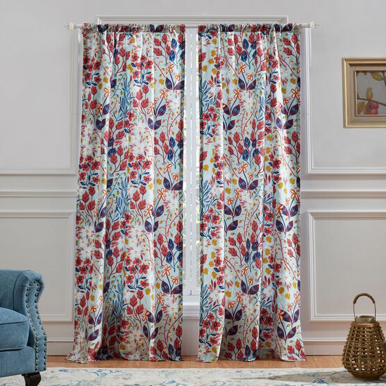 Perry Curtain Panel Pair , MULTI, hi-res image number null