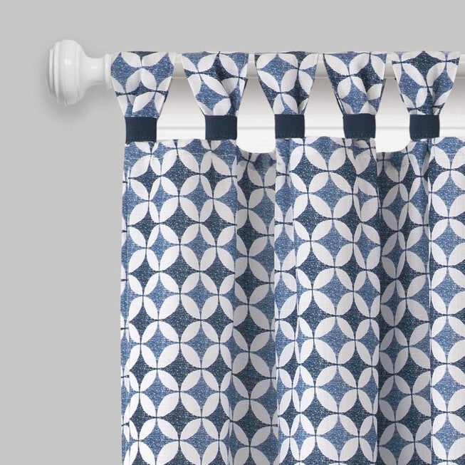 Callie Cuff Tab Top Window Curtain Panel - 52x63, , alternate image number null