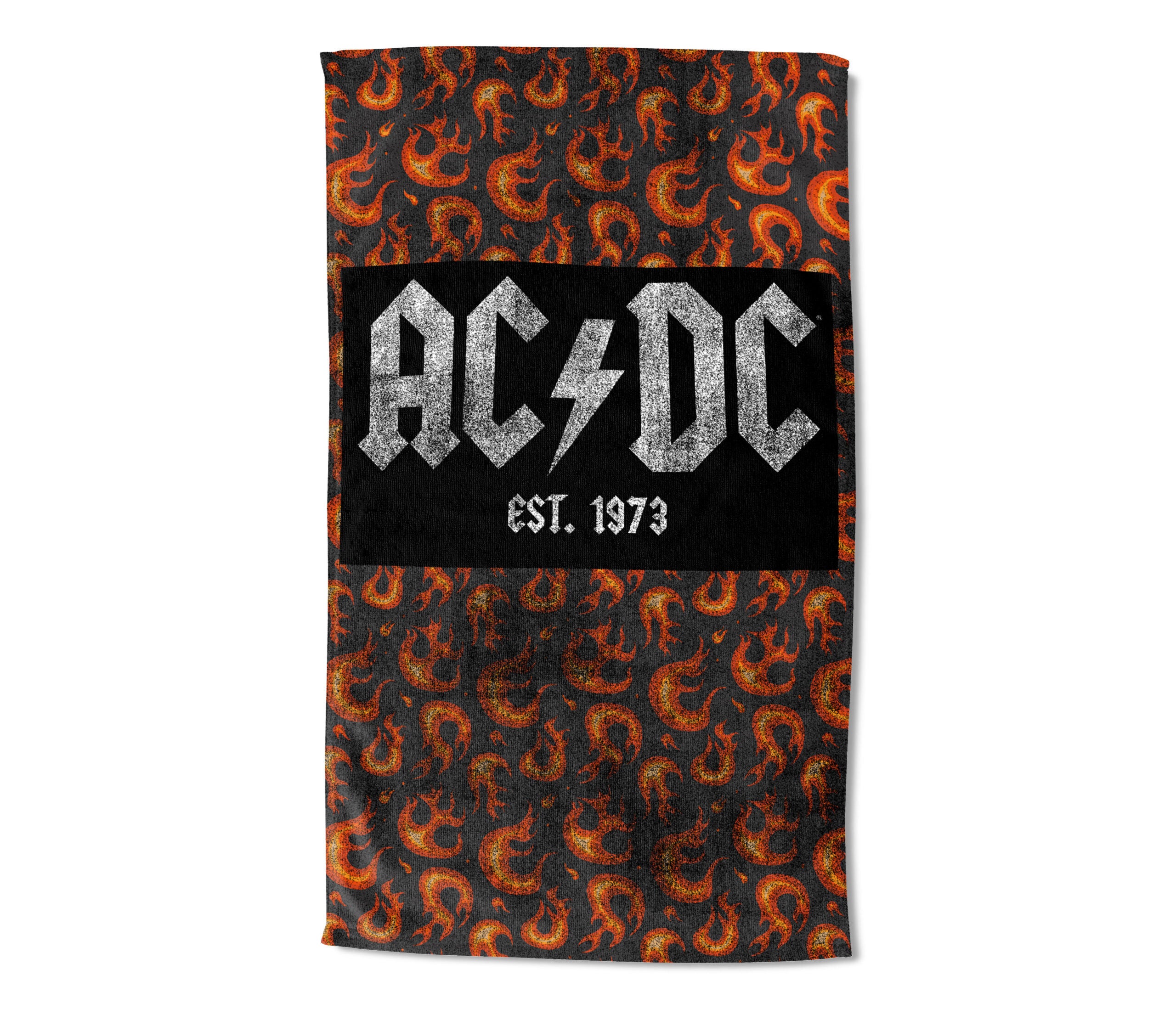 AC/DC Est. 1973 Beach Towel 40x72 inches, EST. 1973, hi-res image number 0