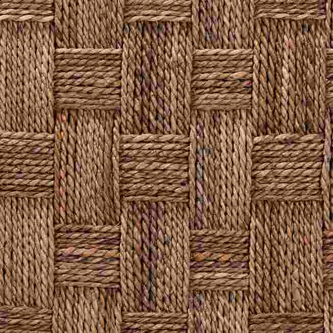Texture pattern of seagrass weave close-up