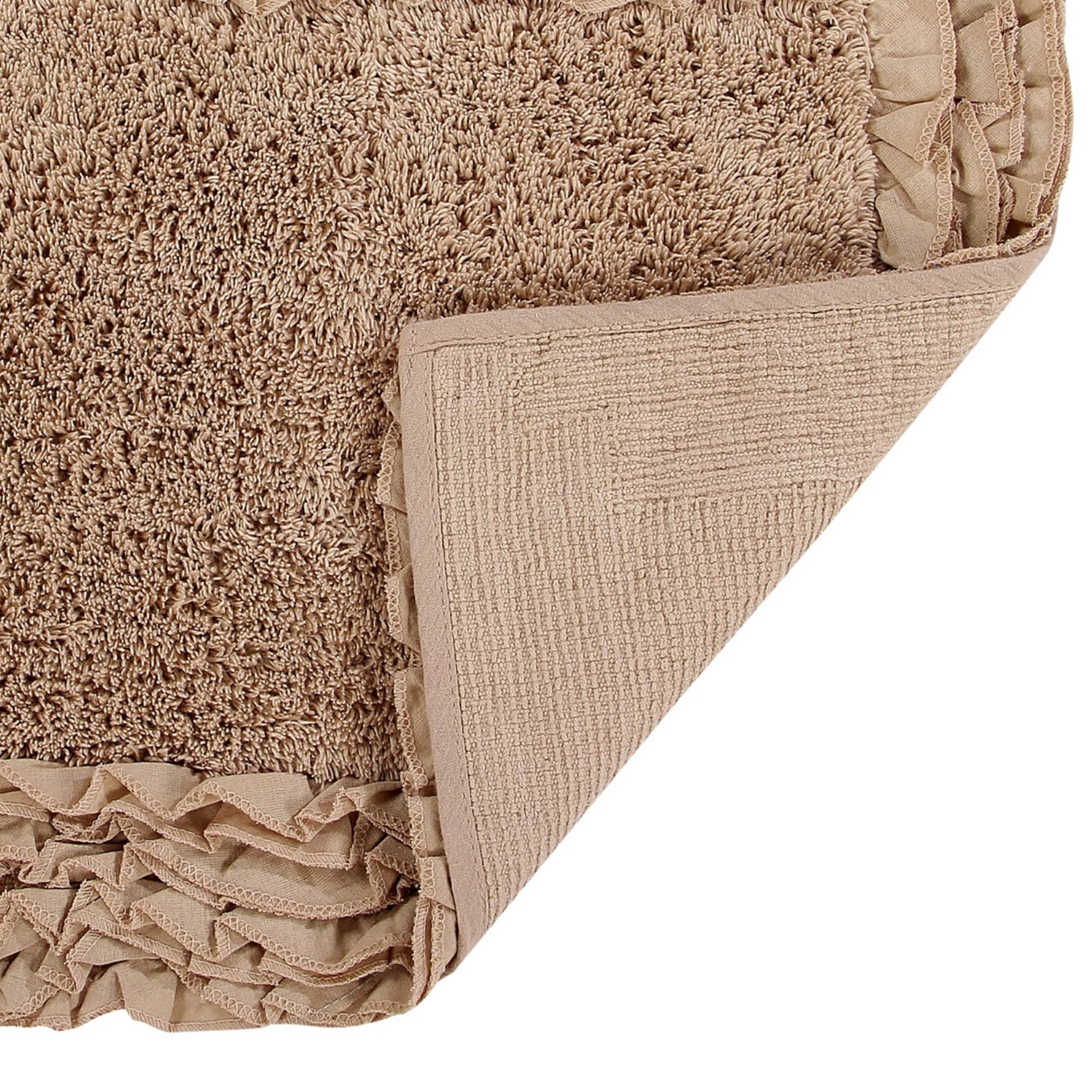 Shaggy Border Bath Rug Mat, 5 Pc Set 39283, , alternate image number 7