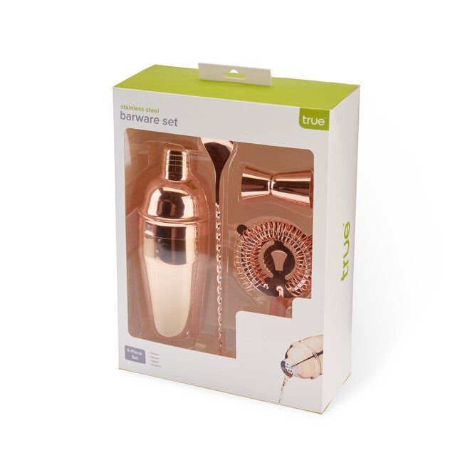 Copper Barware Set By True, , alternate image number 8
