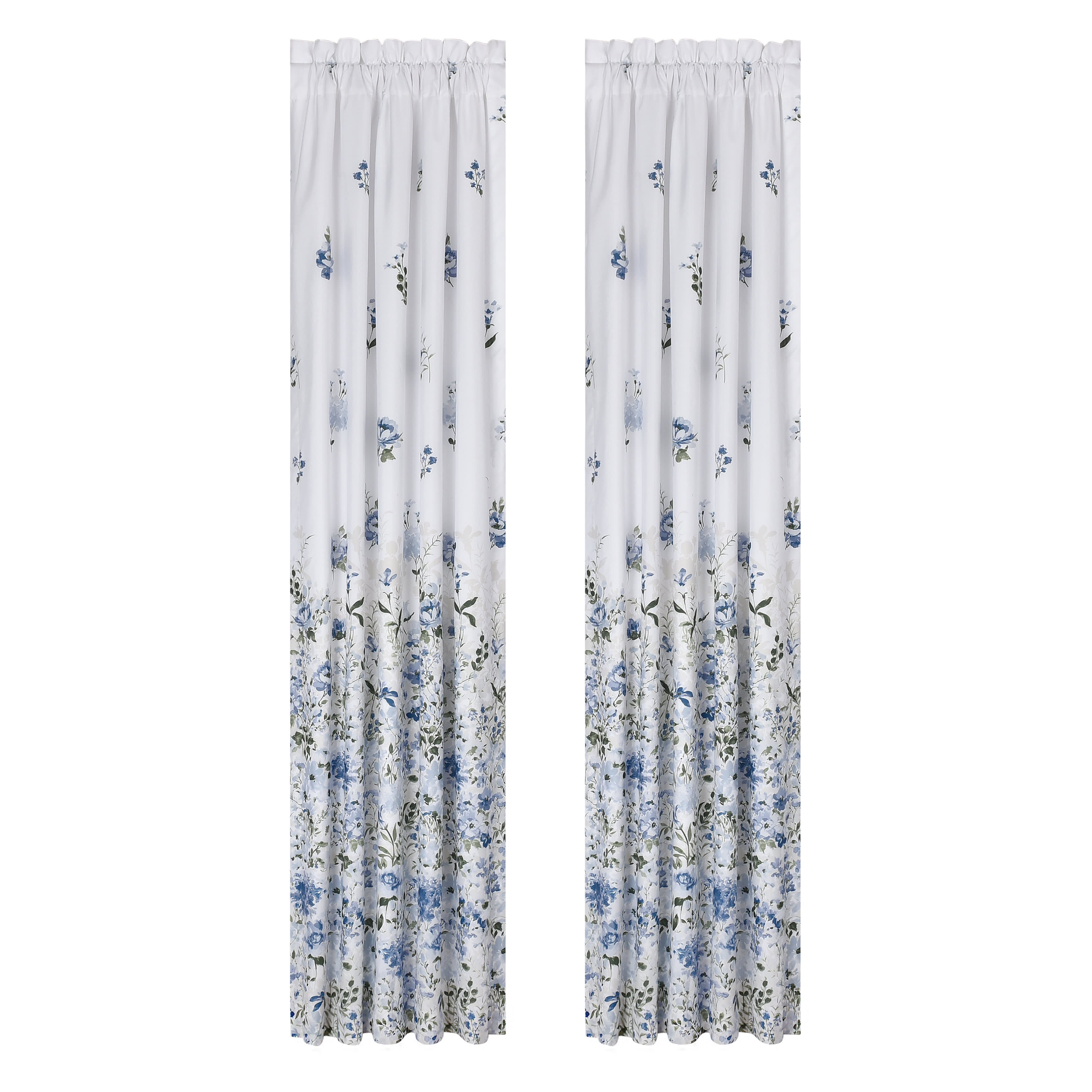 Kourtney 84 Inch Window Panel Pair, BLUE, alternate image number 3
