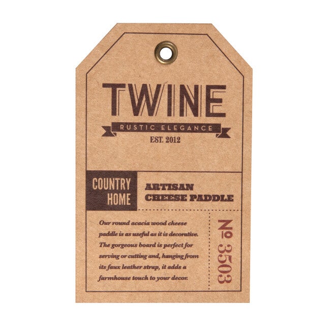 Acacia Wood Artisan Cheese Paddle, , alternate image number 4