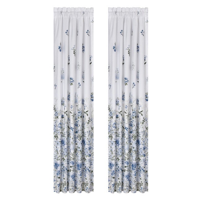 Kourtney 84 Inch Window Panel Pair, BLUE, alternate image number 2