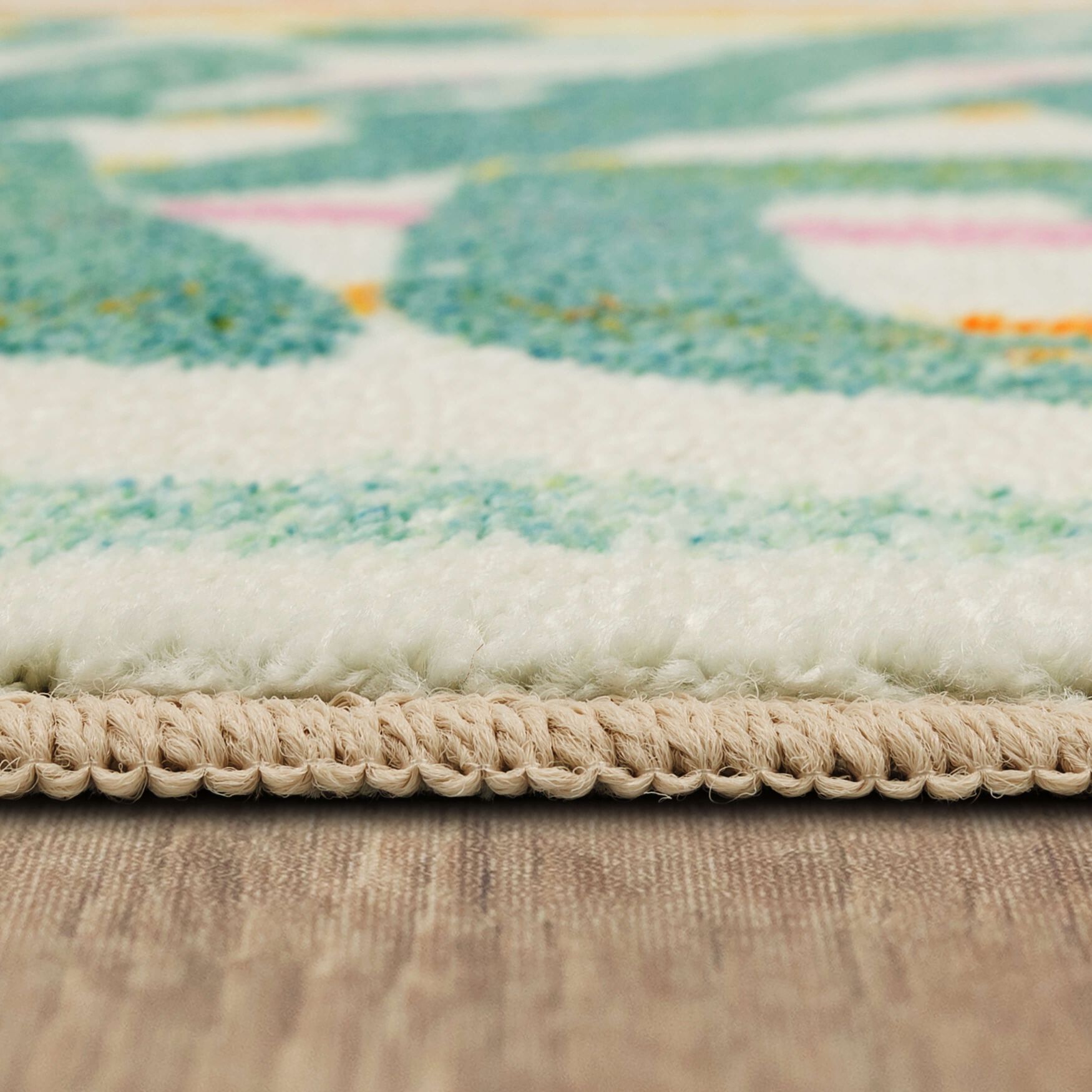 Life Is A Beach Seaglass Kitchen Rug, , alternate image number 4