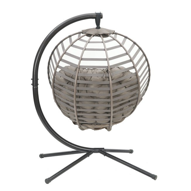 Modern Hanging Ball Chair with Stand, , alternate image number null