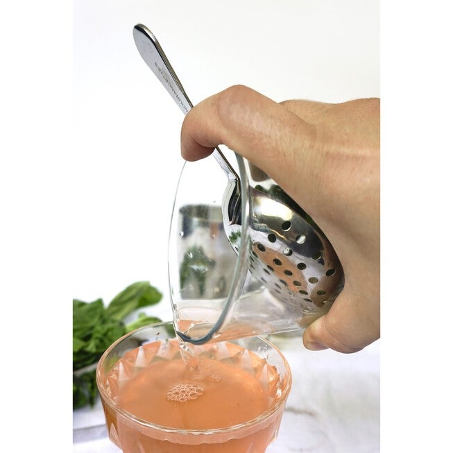 Retro Stainless Steel Cocktail Strainer, , alternate image number null