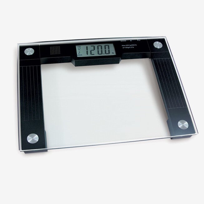 550 lbs. Weight Capacity Extra Wide Talking Scale OneStopPlus