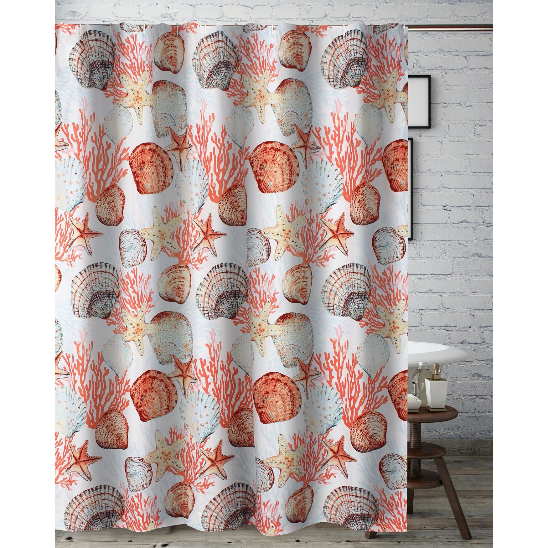 Beach Days Bath and Shower Curtain, , alternate image number 4