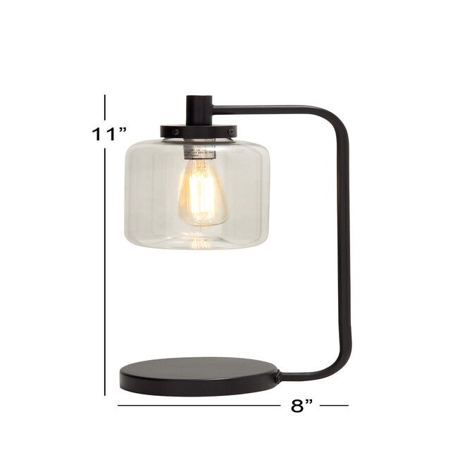 Black Metal Traditional Table Lamp, , alternate image number 7