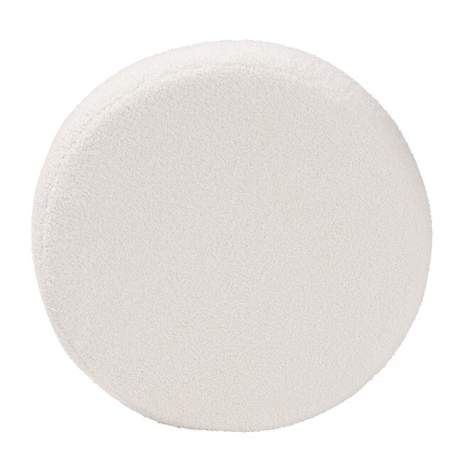 Tabitha Modern And Contemporary Ivory Boucle Upholstered Storage Ottoman, , alternate image number 2