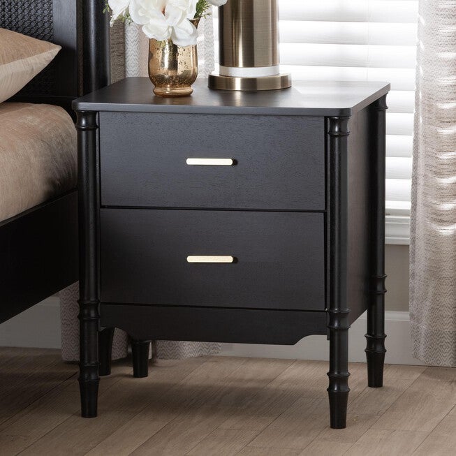 Marisela Nightstand, BLACK, hi-res image number 0