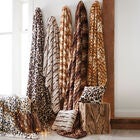 Faux Fur Animal Print Blanket, , alternate image number null