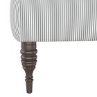 Stripe Nail Button Notched Headboard, , alternate image number null