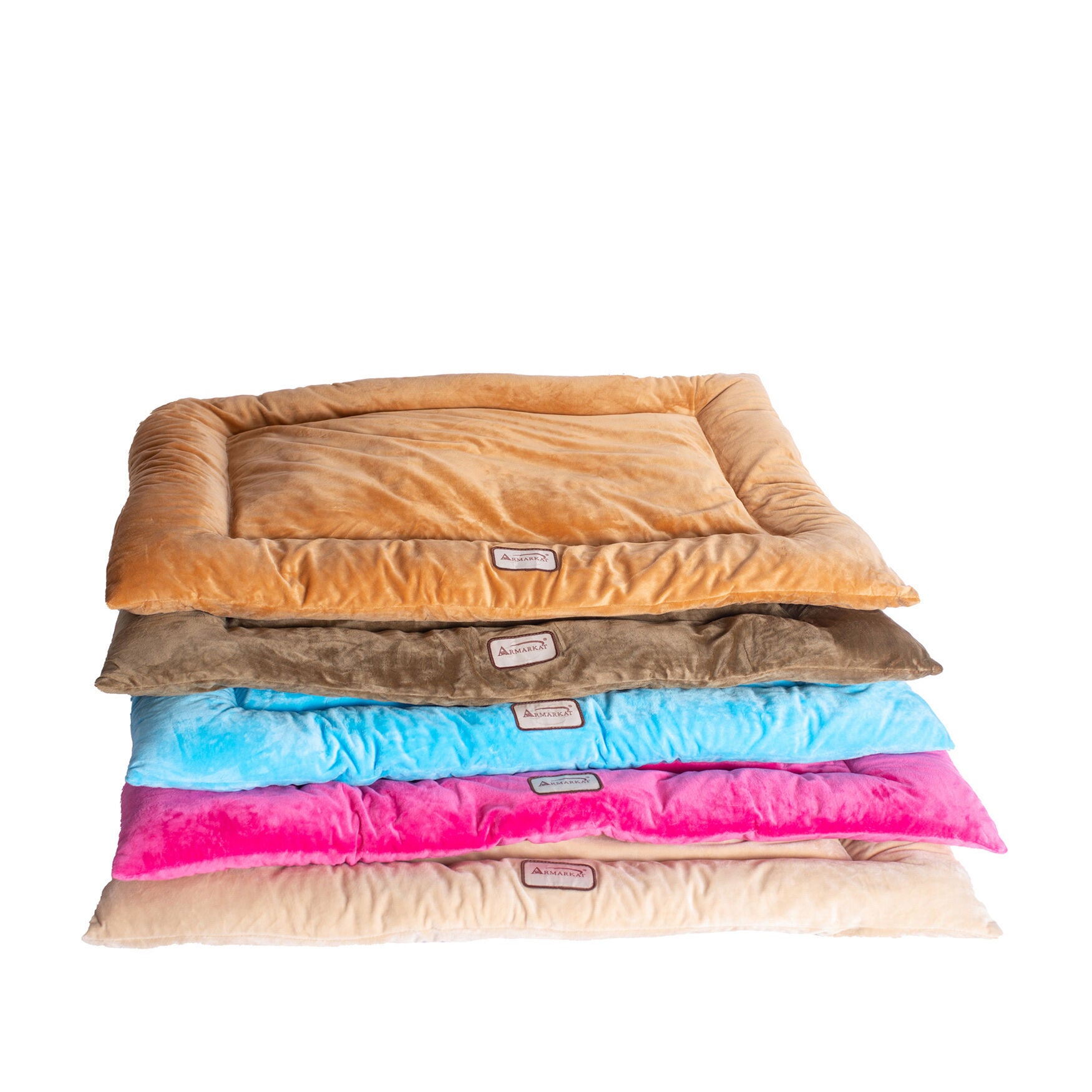 Pet Bed Mat, Dog Crate Soft Pad With Poly Fill Cushion, Large Earth Brown, , alternate image number 7