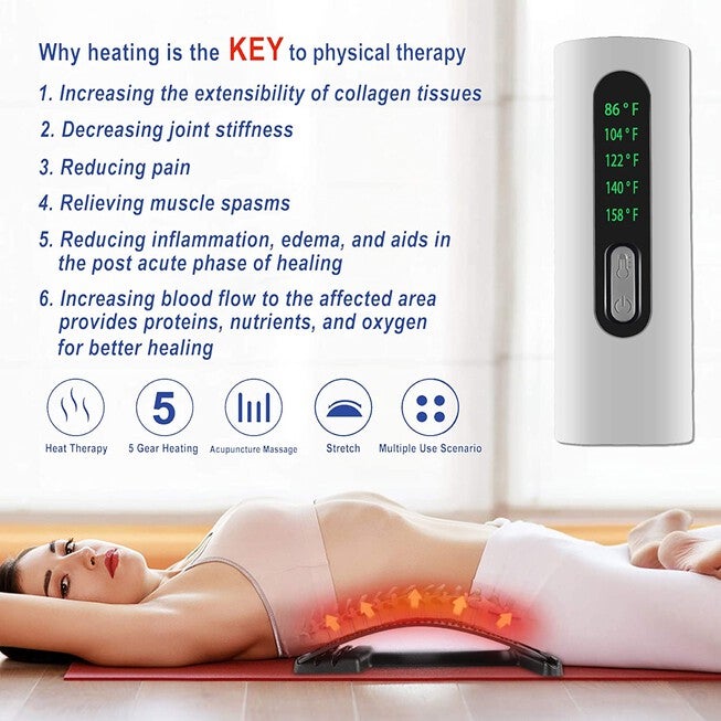Remedy Health Therma-Stretch Infared Heating Pad Wellness, , alternate image number null