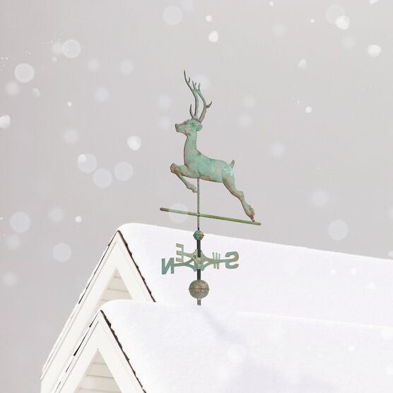 Copper Deer Weathervane, , alternate image number null