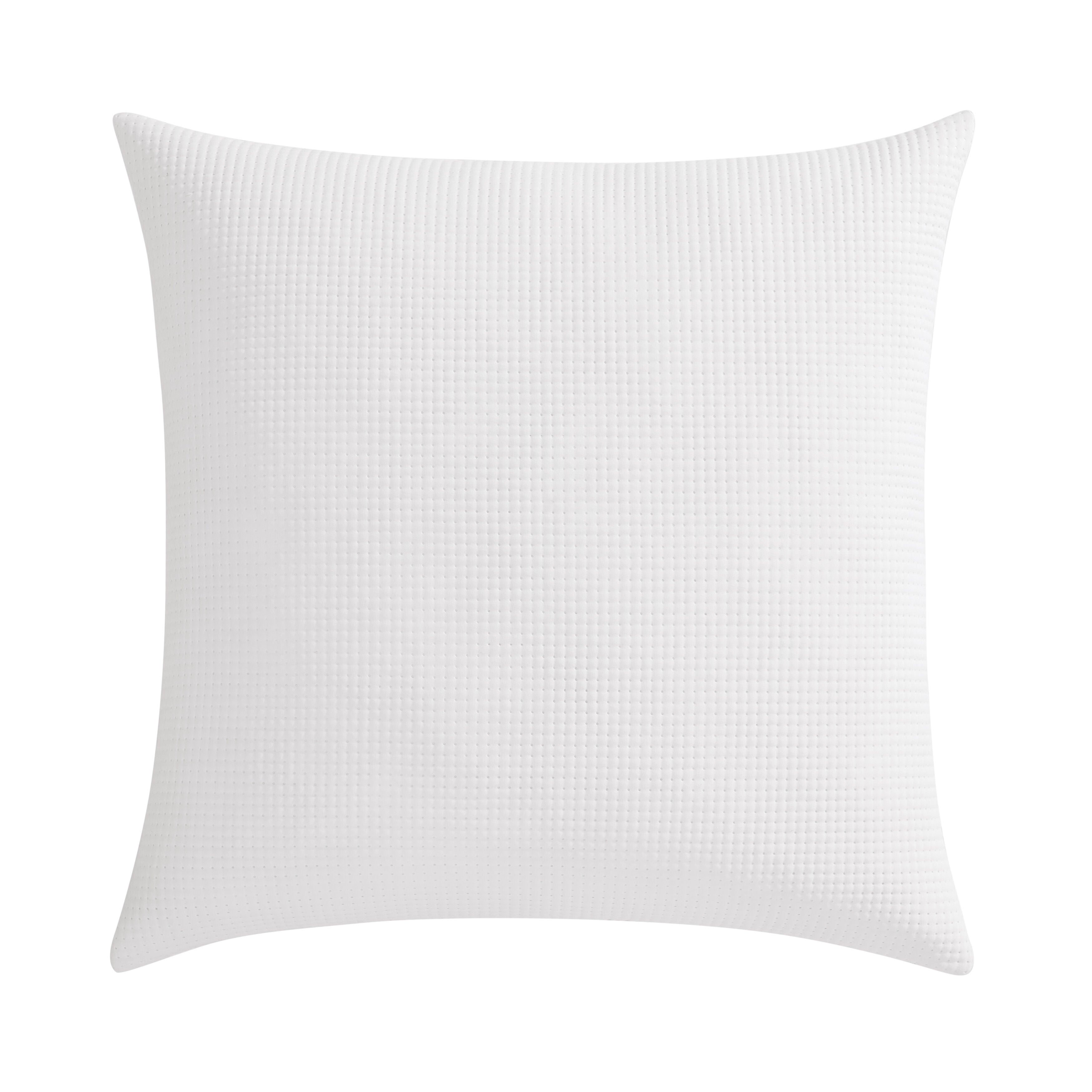 STILLWATER EURO QUILTED SHAM, WHITE, alternate image number 2